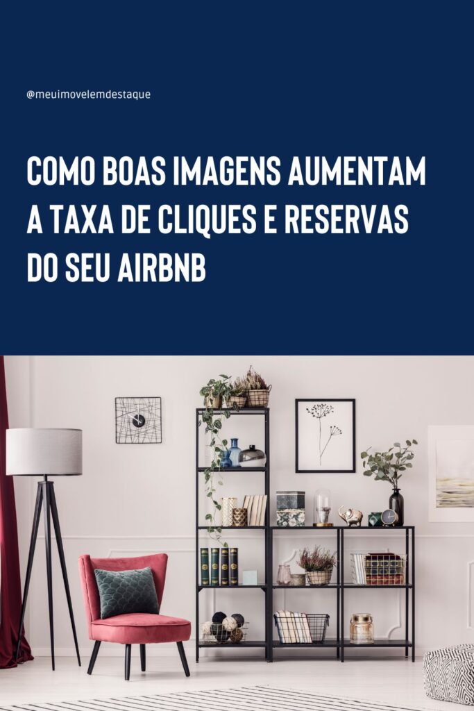 Sala moderna com decoração elegante e bem iluminada, destacando móveis minimalistas, como uma poltrona vermelha, estante preta com itens decorativos e plantas, e paredes claras que criam um ambiente acolhedor e organizado.